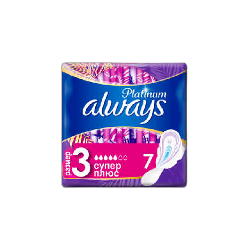 ქალის ჰიგიენური საფენი/ ოლვეისი/  7 ც