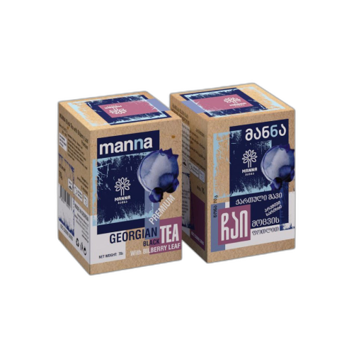 ჩაი შავი მოცვის ფოთლით /მანნა/ 70 გრ