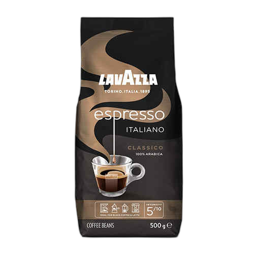 ყავა მარცვალი პაკეტში  ESPRESSO INT /Lavazza/ 500 გრ