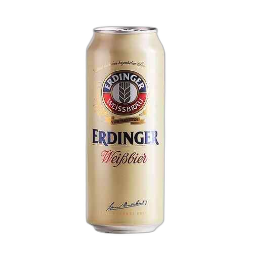 ლუდი თეთრი ქილა /ERDINGER/ 0.5ლ