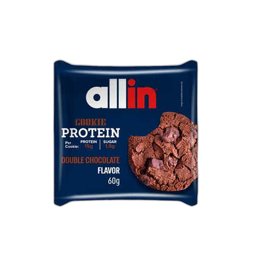 პროტეინის ორცხობილა ორმაგი შოკოლადის /ოლინი/ 60გ