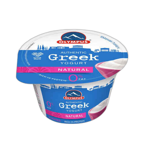ბერძნული იოგურტი ნატურალური  0% /Olympus/150 გრ