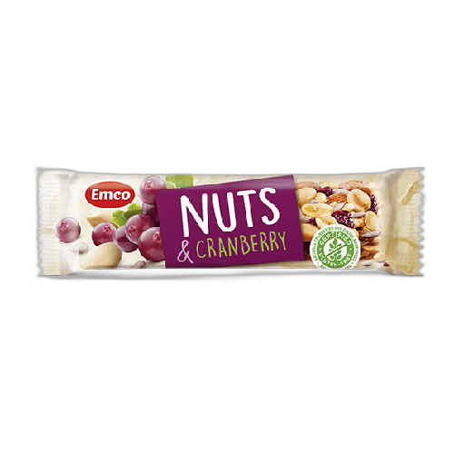 მარცვლეულის ბატონი თხილით და ქეშიუთი /Emco/ 35გ