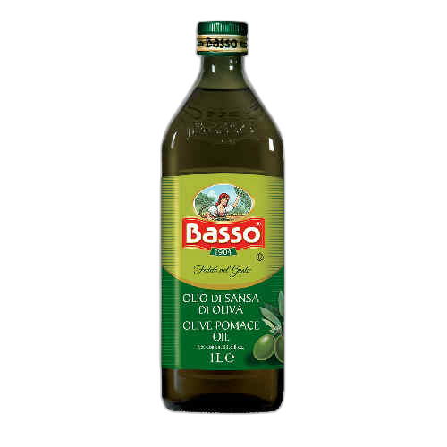 ზეთი ზეითუნის მეორადი გამოხდა პომასე /Basso/ 1ლ