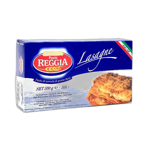მაკარონი ლაზანია /რეჯია/ 500გრ.