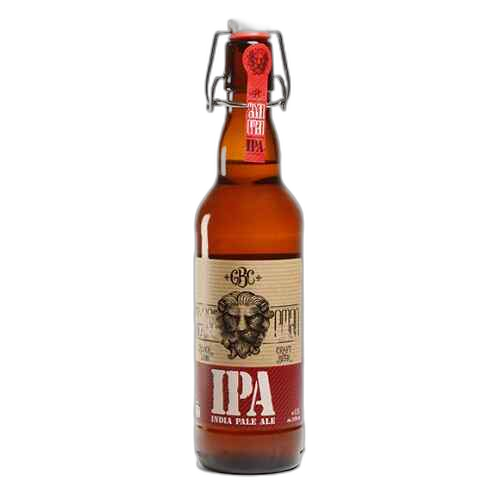 ლუდი შავი ლომი IPA შუშა 0,5ლ