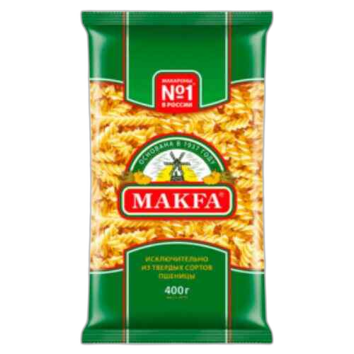 მაკარონი ფუსილი /მაკფა/ 400გრ