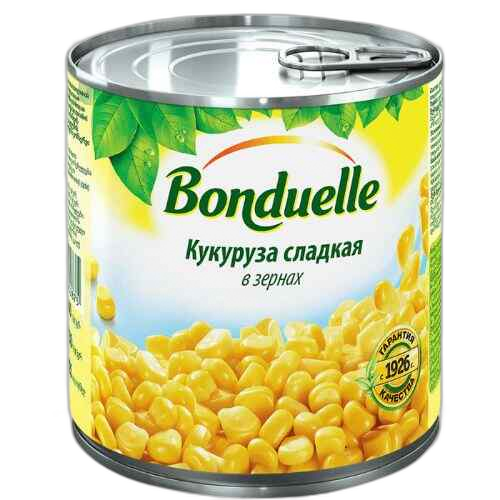 სიმინდის კონსერვირებული /ბონდუელი/ 425მლ