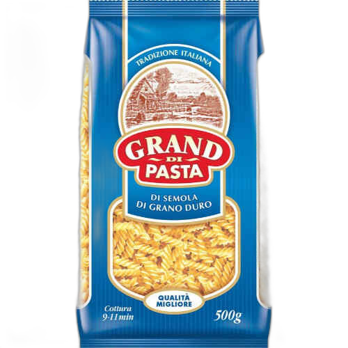 მაკარონი ფუსილი/გრანდ დი პასტა/ 500გრ