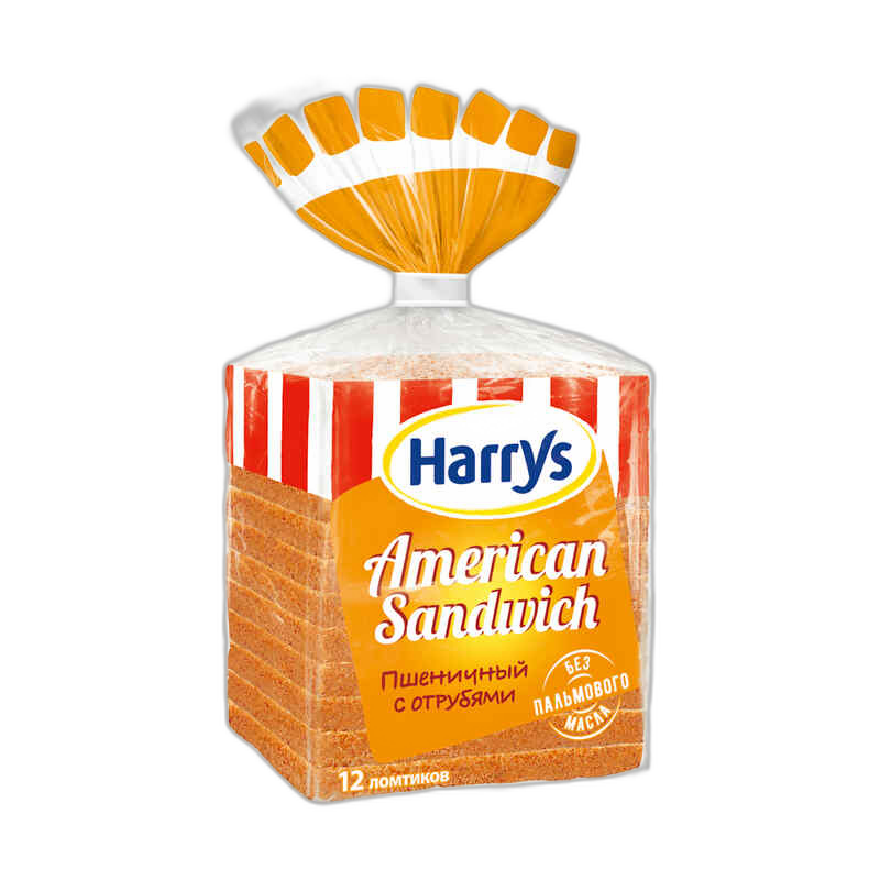 პური ხორბლის და ქატოს /Harry s/ 470გრ