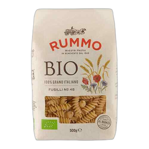 მაკარონი ფუსილი ბიო / RUMMO / 500 გრ