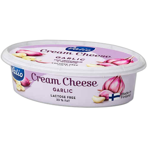 კრემყველი  ნაღების  ნივრით  ულაქტოზო ულაქტოზო  /ვალიო/ 180გრ