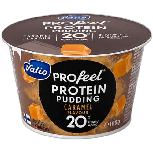 პუდინგი პროტეინის კარამელით უშაქრო ულაქტოზო /ვალიო/ 180გრ