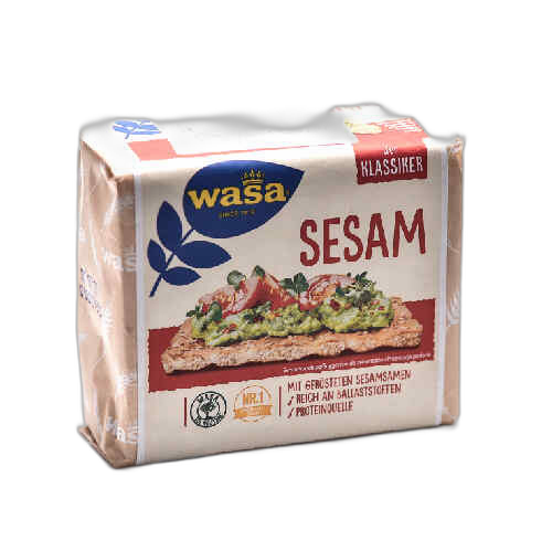 ხრაშუნა პური სეზამის მარცვლებით /WASA/ 200 გრ