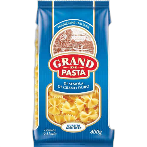 მაკარონი ფარფალე /გრანდ დი პასტა/ 400გრ