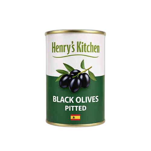 ზეთისხილი შავი უკურკო /Henrys Kitchen/ 314 გ