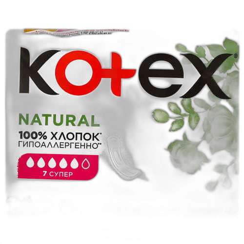 ჰიგიენური საფენი / KOTEX / სუპერი 7x10