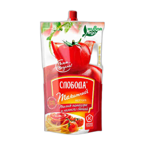 კეტჩუპი პომიდვრის /სლობოდა/ 350გრ