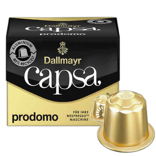 ყავა აპარატის კაფსულა პროდომო /დალმაიერი/ 10ც