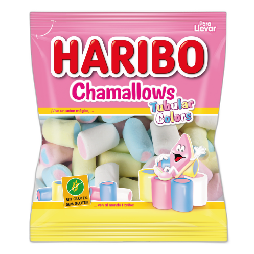 ზეფირი ჰარიბო მარშმელოუს ფერადი ცილინდრები /ჰარიბო/ 90გ