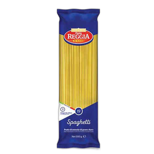 მაკარონი სპაგეტი N19 /რეჯია/ 500 გრ
