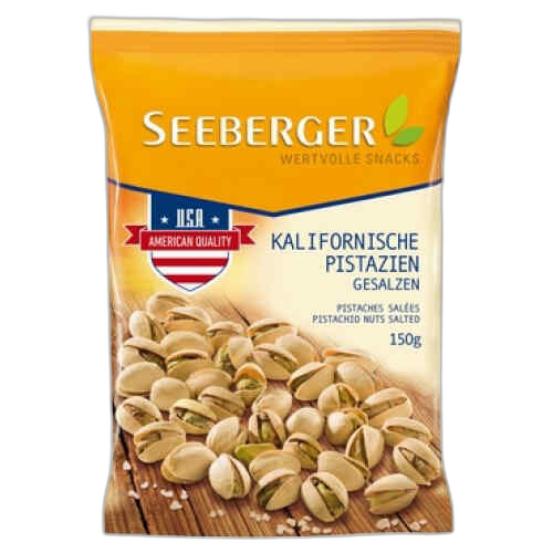 ფისტაშკა მარილიანი  /Seeberger / 150გრ