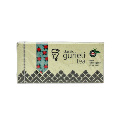 ჩაი ერთჯერადი შავი უკონვერტო ბერგამოტით/გურიელი/ 25 ც