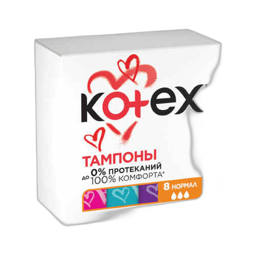 ტამპონი ულტრა სორბ ნორმალი /კოტექსი/ 8ც
