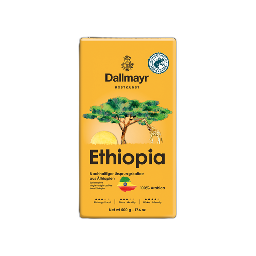 ყავა დაფქვილი ფილტრის ეთიოპია /დალმაიერი/ 500გრ