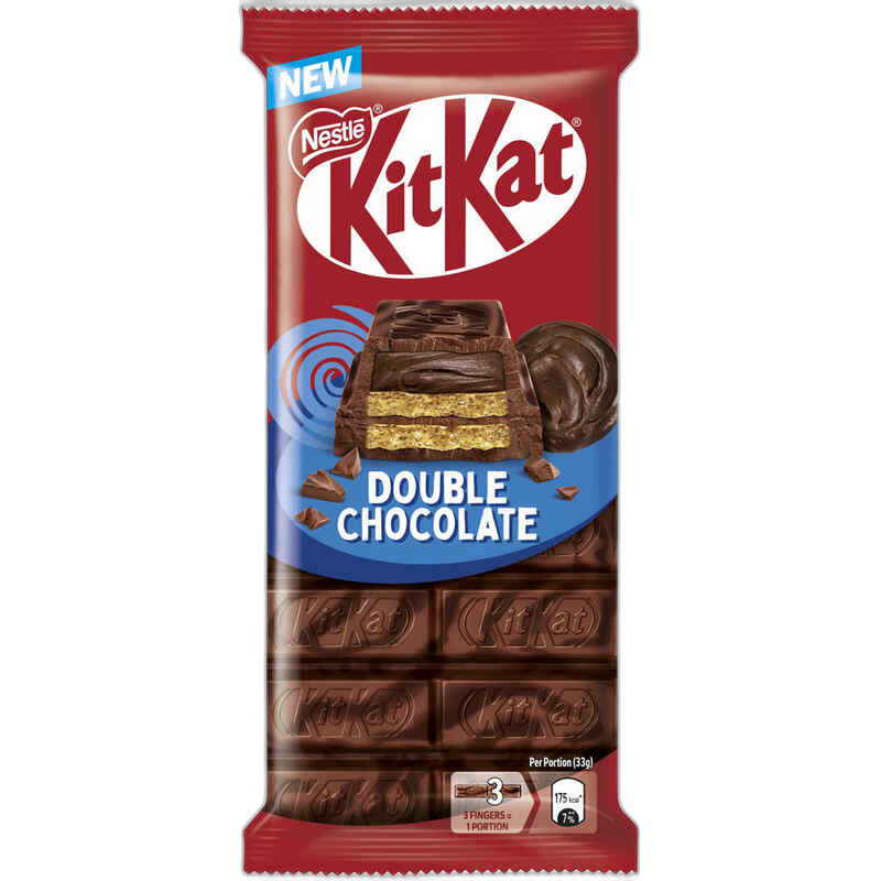 შოკოლადის ფილა ორმაგი შოკოლადით /კიტ კეტი/ 99 გრ