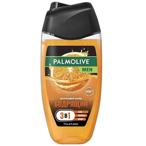 აბაზანის გელი/PALMOLIVE/ 2B1 MEN CITRUS CRUSH 250 მლ
