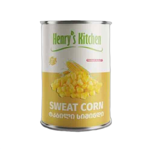 სიმინდი კონსერვირებული /Henrys Kitchen/ 400გ