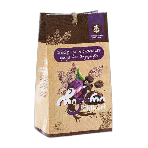 ჩირი /ჩიკორი/ ქლიავის შოკოლადით 150გრ