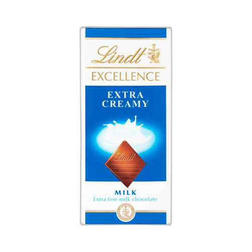 შოკოლადის ფილა რძიანი /ლინდტი/ 100გრ