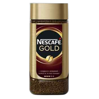 ყავა ხსნადი გოლდი /ნესკაფე/  (შუშა) 190გრ