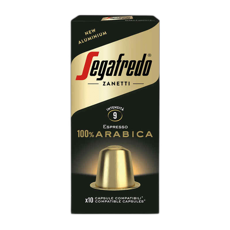 ყავა კაფსულა 100% Arabica - 100% არაბიკა /სეგაფრედო/ 10ც