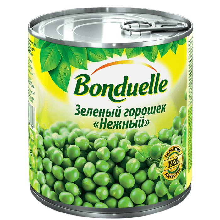 ბარდა კონსერვირებული /ბონდუელი/ 425მლ