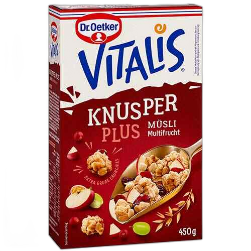 მიუსლი მულტიხილი /Vitalis/ 450გრ