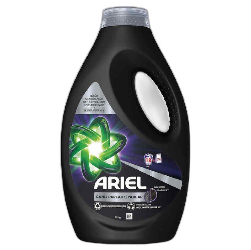 არიელი თხევადი შავი / არიელი / 0.9ლ