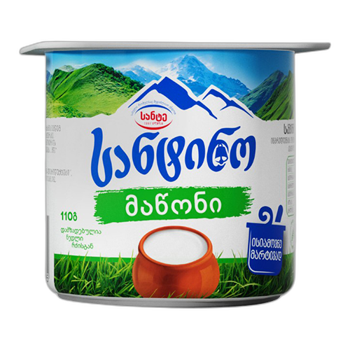 მაწონი სანტინო/სანტე/ 3.2% 110 გრ