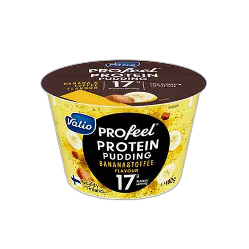 პროტეინის პუდინგი ულაქტოზო ბანანით და კარამელით /ვალიო/ 180 გრ