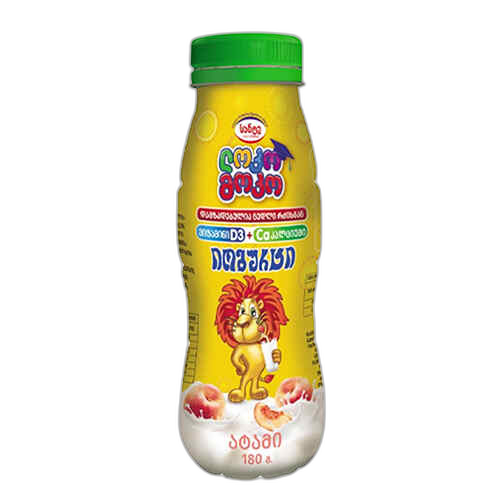 სასმელი იოგურტი ატმით /ლოკო მოკო/ 180გრ