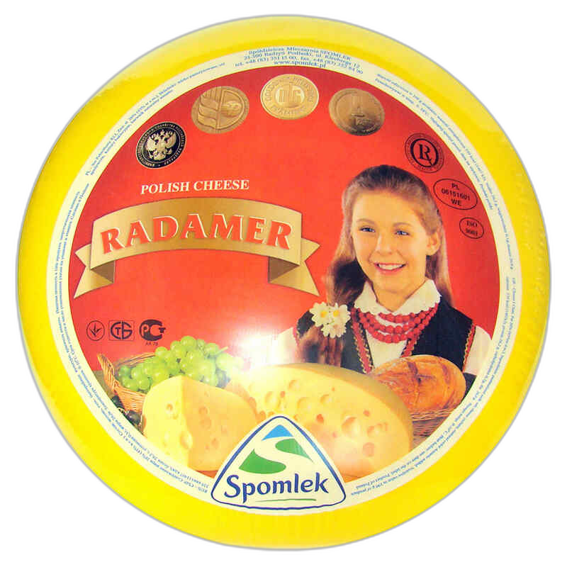 ყველი /რადამერი/ ცელოფანში წონის / 100 გრ