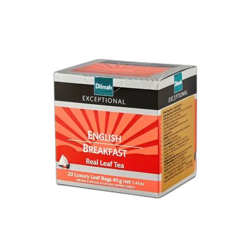 ჩაი ერთჯერადი შავი რჩეული ინგლისური საუზმე /დილმა/ 20ც