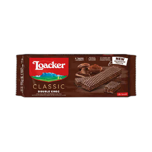 ვაფლი ორმაგი შოკოლადი /ლოაქერი/ 175გრ