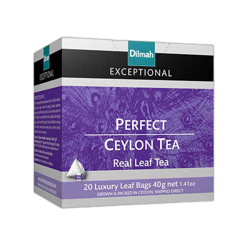 ჩაი ერთჯერადი შავი რჩეული ცეილონის სრულყოფილება /დილმა/ 20ც