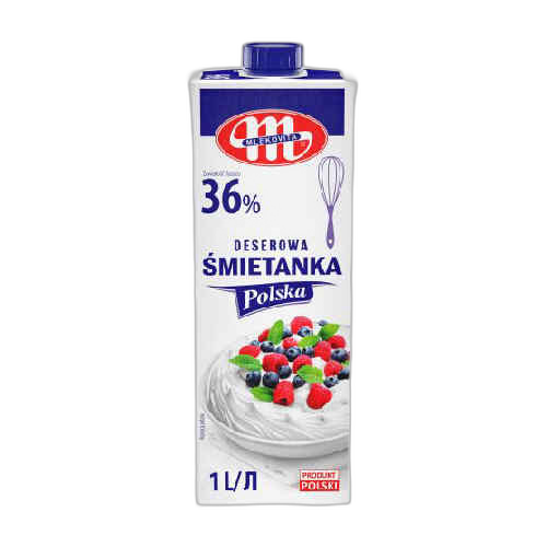 ნაღები 36 % /mlekovita/ 1 ლ
