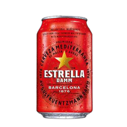 ლუდი ბარსელონა ქილა /ესტრელა დამმ/ 330მლ