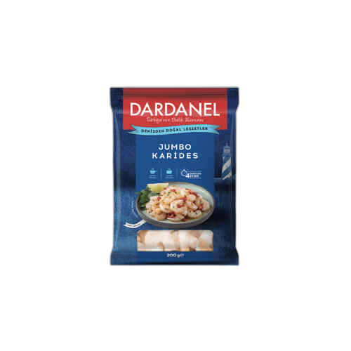 კრევეტები/ Dardanel/ პატარა ზომის კრევეტები 10*250გრ