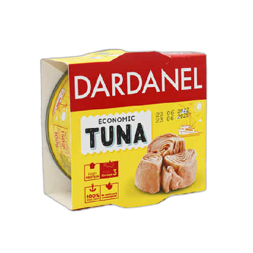 თინუსი ეკონომიკი მცენარეულ ზეთში /დარდანელი/ 150გრ